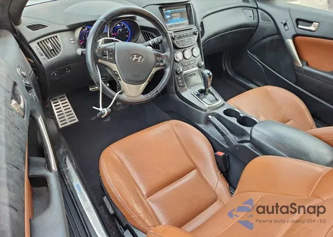 2015 Hyundai Genesis Coupe 3.8L z USA, uszkodzony, nr VIN KMHHU6KJ2FU130973